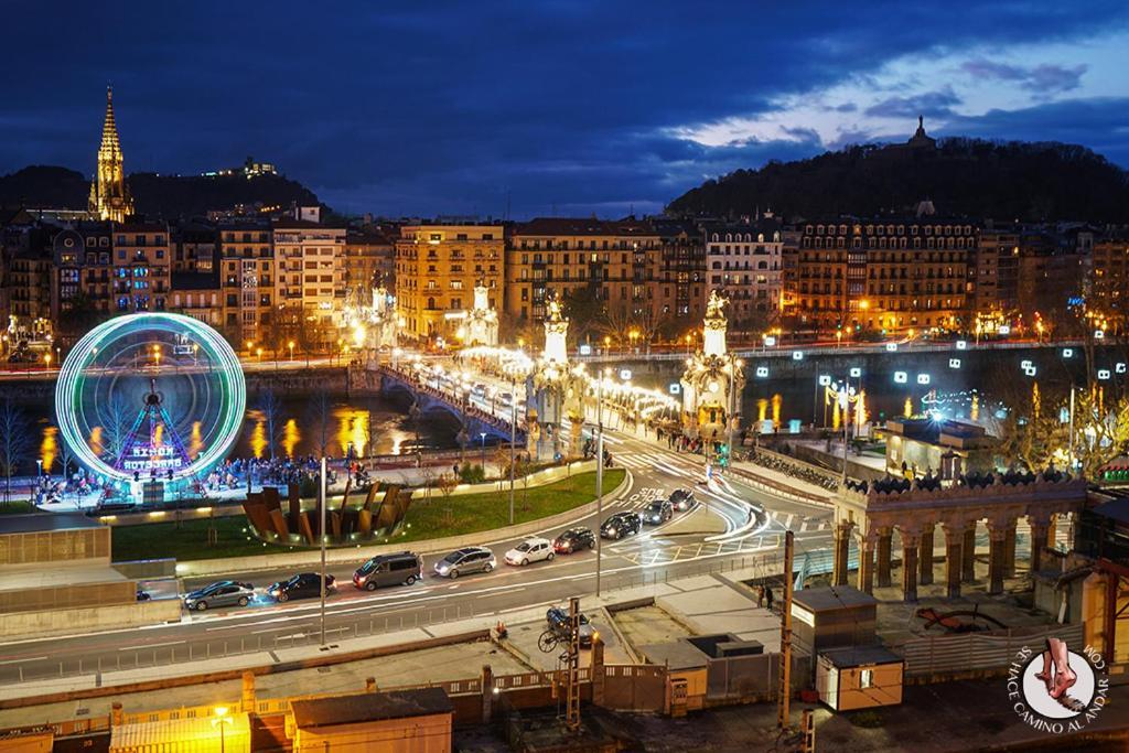Luminoso Atico en San-Sebastián + Wifi Apartamento San Sebastián Exterior foto