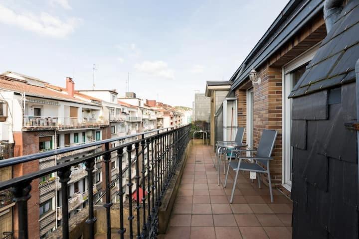 Luminoso Atico en San-Sebastián + Wifi Apartamento San Sebastián Exterior foto